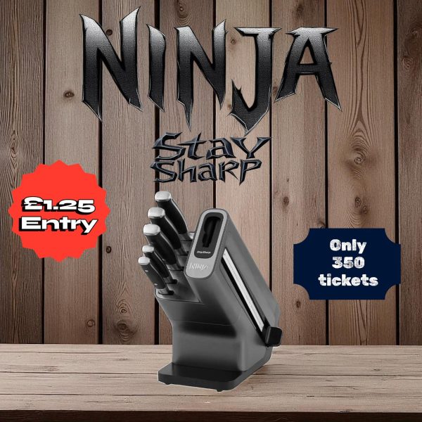 Ninja Stay Sharp 5 Piece Knife Set '£125 Cash Alternative'
