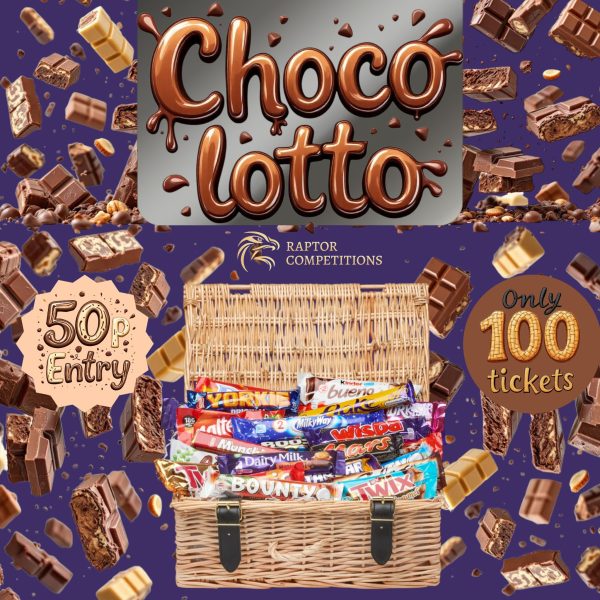 Choco Lotto 'Win A Hamper Full Of Chocolate'
