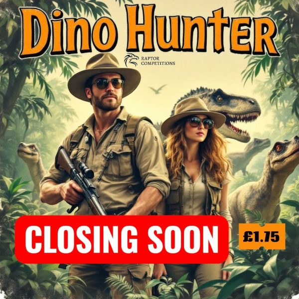 Dino Hunter 'Instant Wins' Plus £100 End Prize